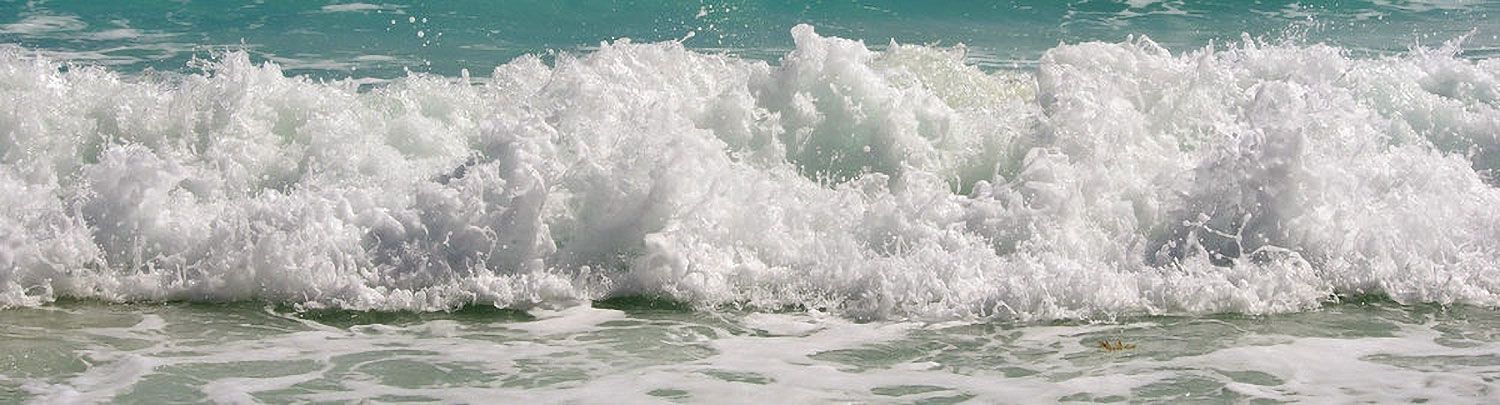 Meereswellen am Strand
